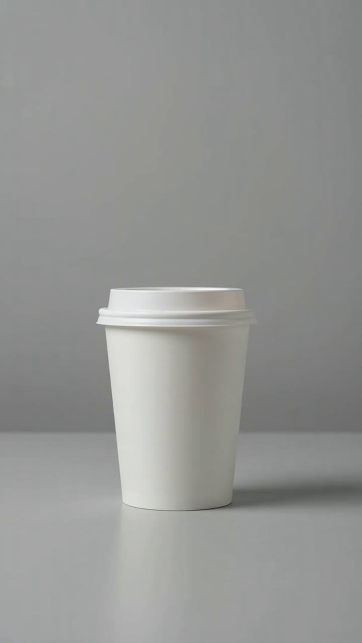 Before: plain photo of a white coffee cup